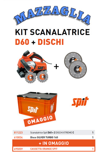 Spit d60 scanalatrice 140 - d60,