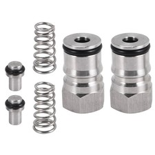 2x(Palo Fusto per Fusto Tipo Cornelius Blocchi Acciaio Inox Kitschig Fussp9376