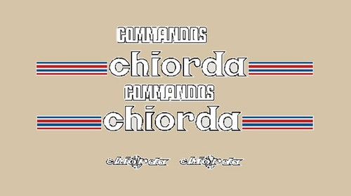 Serie adesivi chiorda - adesivi,
