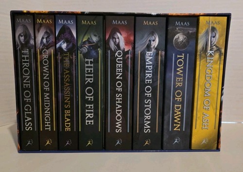 Throne glass box set - set, and