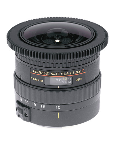 Obiettivo tokina 17 - 10-17, mm