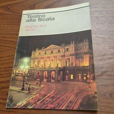 TEATRO ALLA SCALA STAGIONE LIRICA 1969/1970 IL BARBIERE DI SIVIGLIA C. ABBADO