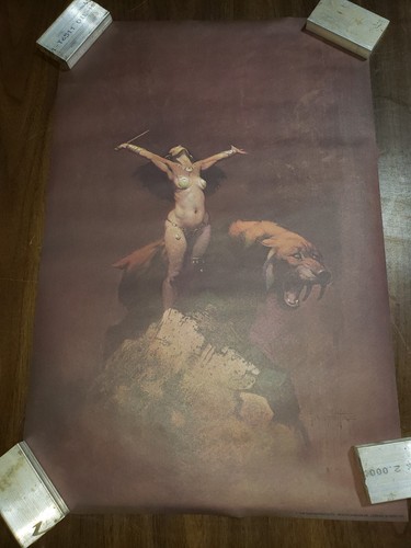 Poster frank frazetta - frazetta, 1979