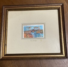 Quadro Dipinto Su Foglia