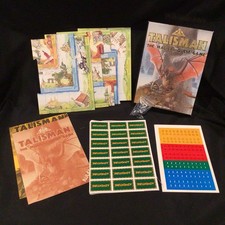 UNPUNCHED/NEW Vintage Games Workshop TALISMAN 2° Edizione Gioco da Tavolo 1985