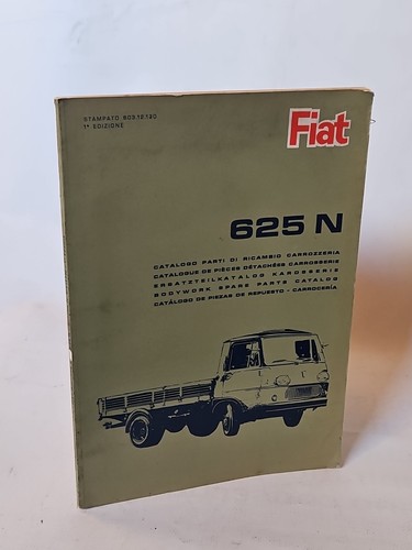 Fiat 625 catalogo - fiat, di