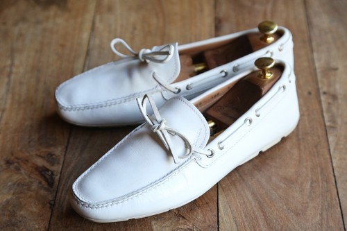 Scarpe guida prada bianche - da,