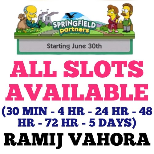 Slot partner evento - 1, x