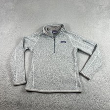 Patagonia Better maglione donna piccolo 1/4 zip giacca pile 25618 outdoor