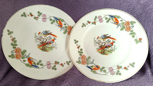 Coppia piatti vintage - coppia,
