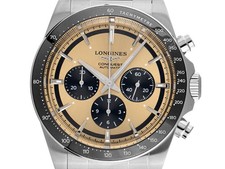 Longines Conquest Chronograph ref.L3.835.4.32.6 2025 full set mai indossato