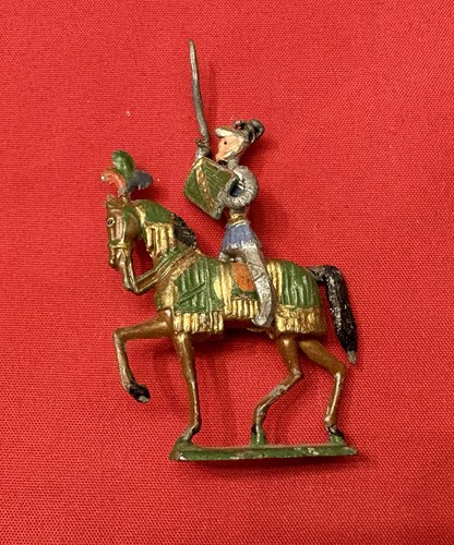 Cavaliere cavallo giocattolo - a,