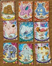 9 schede carte CARDS italiane Pokemon Nintendo