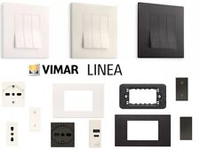 VIMAR LINEA ORIGINALE STOCK OFFERTA SERIE COMPLETA BIANCA CANAPA NERA PRESE PULS
