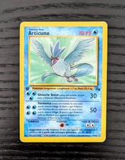 Pokemon ARTICUNO 1 EDIZIONE ITA FOSSIL 2000 Vintage Non Holo Mitsuhiro Arita Tcg