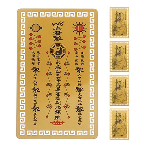 Pezzi carte amuleto feng - 5,