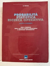 PROBABILITA' STATISTICA  RICERCA OPERATIVA per triennio a indirizzo informatico