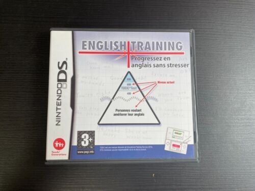 English training nintendo - training, ds