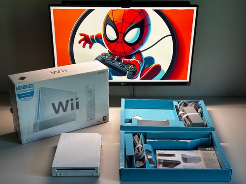 Console nintendo wii bianca - console,