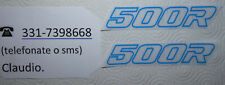 Coppia adesivi ''500R'' forcellone Honda CR 500 '90 1990 replica 87121-ML3-910