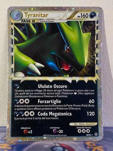 Pokemon card tyranitar prime - card,