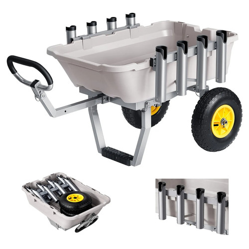 Carrello pesca spiaggia - carrello,
