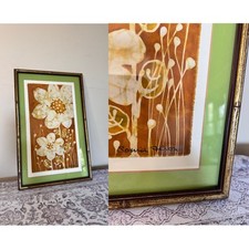 QUADRO TESSUTO SETA BATIK