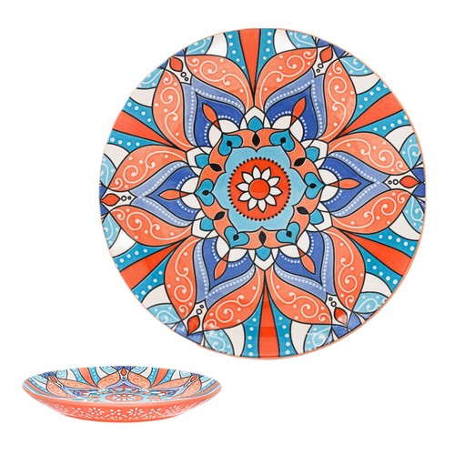 Orange tuscany ceramic - orange,