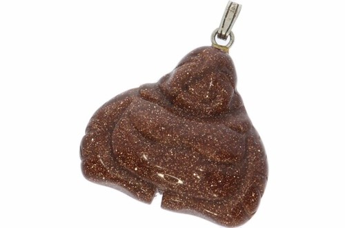 Ciondolo buddha con occhiello - ciondolo,