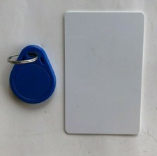 RFID SCHEDA MAGNETICA + TAG PORTACHIAVI PER LETTORE RFID RC522 ARDUINO