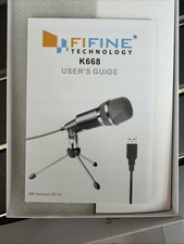 Fifine K668 Microfono da