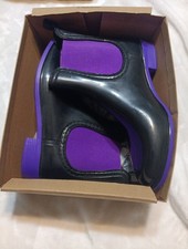 Stivali pioggia viola - viola, e