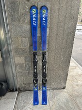 Sci Professionali Salomon Da Slalom, Con Attacchi. 165 cm Raggio 15 M, Nuovi