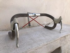 Cinelli Supercorsa MANUBRIO COMPLETO Handlebar stem Leather C-Record Eroica RARE