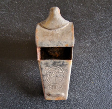 Antico fischietto professionale ferro cromato Anni 50