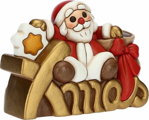 Thun babbo natale scritta - babbo, su
