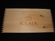 Solaia wine crate panel - wine,