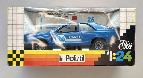 Polistil renault fuego blu - fuego,