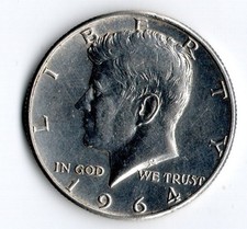 USA, 1964 , half dollar Liberty Kennedy , da lascito , ottima conservazione