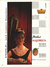 Perlas Majorica. Advertising  1963