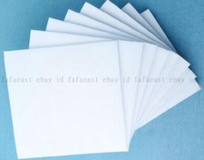 Piastra PTFE bianca resistente alle alte temperature pannello teflon spessore 0,5 1 2 3 4 5mm