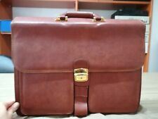 Valigetta artigianale da lavoro, in pelle, fatta a mano in italia, Dim(43x33x6) 