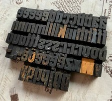 alfabeto a-z 27 mm tipografia