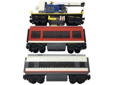 Lego City treno compartimento / vagone / carrozza passeggeri / vagone merci 7938 60051 60197 60198