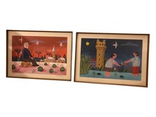 Coppia quadri Danilo Mantovani