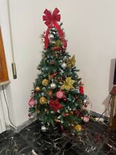 Albero di natale innevato 180 cm COME NUOVO FACILE DA MONTARE