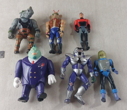 Lot figurines biker mice - de,