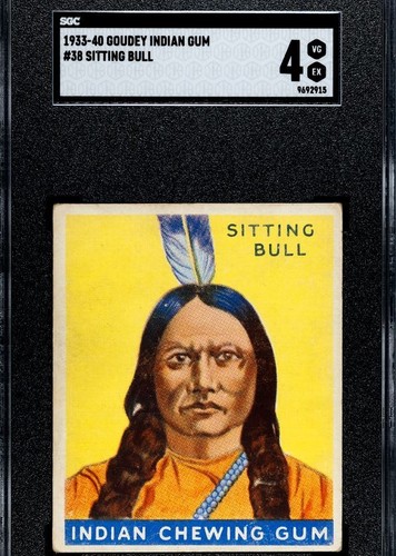 1933 goudey indian gum - goudey,