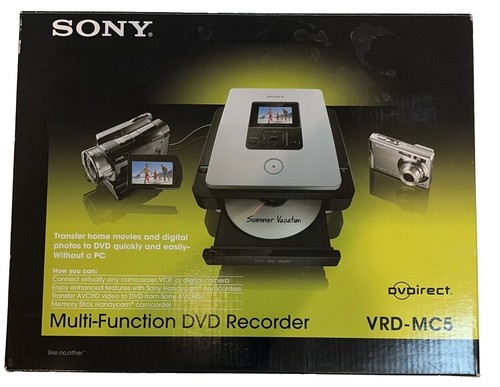Sony vrd mc5 - sony, vrd-mc5