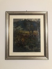 ezelino briante, opera unica, olio su tela, 28x24cm